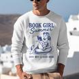Book Girl Summer Unisex Sweatshirt Book Girl Summer Unisex Sweatshirt