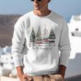 My Book Preference Has Me On The Naughty List Christmas Tree Unisex Sweatshirt