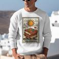 Book Reading Tarot Card The Reader Unisex Sweatshirt