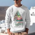 All Booked For Christmas Book Xmas Tree Lights Reading Girly Unisex Sweatshirt All Booked For Christmas Book Xmas Tree Lights Reading Girly Unisex Sweatshirt
