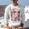 All Booked For Valentine's Day Book Lover Bookworm Bookish Unisex Sweatshirt All Booked For Valentine's Day Book Lover Bookworm Bookish Unisex Sweatshirt