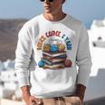 “Books Coffee & Yarn Enthusiast Cozy Reader Unisex Sweatshirt “Books Coffee & Yarn Enthusiast Cozy Reader Unisex Sweatshirt