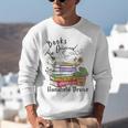 Books Original Handheld Device Reader Literacy Book Lover Unisex Sweatshirt
