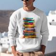 Books Painting Colorful Art Abstract Graphic Books Unisex Sweatshirt Books Painting Colorful Art Abstract Graphic Books Unisex Sweatshirt