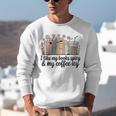 I Like My Books Spicy & My Coffee Icy Lover Bookworm Premium Unisex Sweatshirt