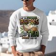 Bookworm If It Involves Books And Tea Lover Reading Premium Tri-Blend Unisex Sweatshirt