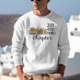 Bookworm Woman Reading Fiction Novels Library Book Store Unisex Sweatshirt