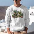 Botanical Garden Plants With Books Unisex Sweatshirt Botanical Garden Plants With Books Unisex Sweatshirt