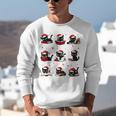 Cat Reading Books Lover Christmas Cat Lover Xmas Unisex Sweatshirt Cat Reading Books Lover Christmas Cat Lover Xmas Unisex Sweatshirt
