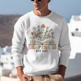 Chapter 12 Years Old 12th Birthday Wildflower Book Lover Unisex Sweatshirt Chapter 12 Years Old 12th Birthday Wildflower Book Lover Unisex Sweatshirt