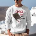 Christian Quote Holy Bible Crack This Book Not Drugs Unisex Sweatshirt