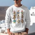 Christmas Library Gingerbread Man Books Lover Bookworm Unisex Sweatshirt Christmas Library Gingerbread Man Books Lover Bookworm Unisex Sweatshirt