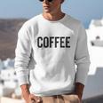 I Like Coffee My Books And Maybe Like 3 People Book Lover Unisex Sweatshirt