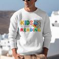 All The-Cool Kids Are Reading Teacher Book Lover Librarian Premium Unisex Sweatshirt All The-Cool Kids Are Reading Teacher Book Lover Librarian Premium Unisex Sweatshirt