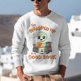Cute Halloween Teacher Librarian Mummy Reading Books Unisex Sweatshirt Cute Halloween Teacher Librarian Mummy Reading Books Unisex Sweatshirt
