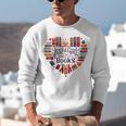 Cute Just A Girl Who Loves Books Heart Shape Reader Unisex Sweatshirt Cute Just A Girl Who Loves Books Heart Shape Reader Unisex Sweatshirt
