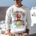 Education Is Freedom Afro Books Unisex Sweatshirt Education Is Freedom Afro Books Unisex Sweatshirt