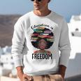 Education Is Freedom Teacher History Month Books Lover Unisex Sweatshirt Education Is Freedom Teacher History Month Books Lover Unisex Sweatshirt