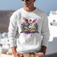 In My Fantasy Era Magic Dragon Book Unisex Sweatshirt