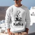 But First Kafka Coffee For Literature & Book Lovers Unisex Sweatshirt But First Kafka Coffee For Literature & Book Lovers Unisex Sweatshirt