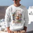 Girl Read Your Bible Christian Faith Jesus Book Unisex Sweatshirt Girl Read Your Bible Christian Faith Jesus Book Unisex Sweatshirt
