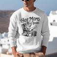 Hot Moms Read Books For Moms Book Lover Unisex Sweatshirt