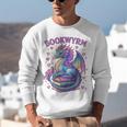 Just a Girl Who Loves Dragons And Books Unisex Sweatshirt
