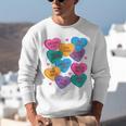 Librarian Shirt Valentines Book Worm Reading Tshirt Premium Tri-Blend Unisex Sweatshirt