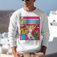 Marvel Universe Classic Dazzler Vintage Comic Book Cover Unisex Sweatshirt