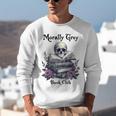 Morally Grey Book Club Gothic Vintage Style Unisex Sweatshirt Morally Grey Book Club Gothic Vintage Style Unisex Sweatshirt