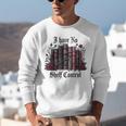 I Have No Shelf Control Dark Academia Book Lover TBR Unisex Sweatshirt