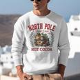 North Pole Book Club Hot Cocoa Bookworm Christmas Xmas Unisex Sweatshirt North Pole Book Club Hot Cocoa Bookworm Christmas Xmas Unisex Sweatshirt