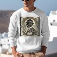 Poirot Mystery Books Vintage Detective Premium Tri-Blend Unisex Sweatshirt