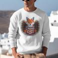 I Read Banned Books Sly Fox Reading Books Unisex Sweatshirt