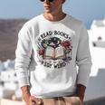 Read Books Be Kind Stay Weird Dragon Book Lover Unisex Sweatshirt Read Books Be Kind Stay Weird Dragon Book Lover Unisex Sweatshirt