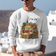 Reading Books Librarian Reader Nerd I'm Ok Teacher School Unisex Sweatshirt Reading Books Librarian Reader Nerd I'm Ok Teacher School Unisex Sweatshirt