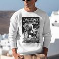 Science Fiction Writer At Work Vintage Book Cover Unisex Sweatshirt