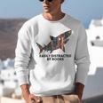 Shark Costume Teens Books Nerds Shark Stuffed Animal Sharks Unisex Sweatshirt