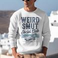 Spicy Romance Book Reader Fan Weird Smut Social Club Unisex Sweatshirt