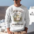 Stay At My Pad And Read Books Frog Introvert Reading Unisex Sweatshirt Stay At My Pad And Read Books Frog Introvert Reading Unisex Sweatshirt