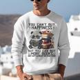 Teacher Bookworm Book Lover Panda Reading Book Librarian Tee Unisex Sweatshirt