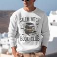 Vintage Salem Book Club Cat Bookish Spooky Halloween Unisex Sweatshirt Vintage Salem Book Club Cat Bookish Spooky Halloween Unisex Sweatshirt