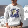 Vintage Sexy Witch Spooky Readers Book Lover Club Halloween Unisex Sweatshirt