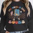 100 Days In The Books Celebration Retro School Unisex Sweatshirt