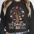 100 Days In The Books Reading Teacher Cute Book Lover Unisex Sweatshirt