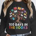 100 Days In The Books Reading Teachers Librarians School Unisex Sweatshirt