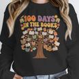 100 Days Of School 100 Days In The Books Librarian Read Unisex Sweatshirt