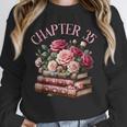 35th Birthday Chapter 35 Birthday Shirt Women Book Lover Unisex Sweatshirt