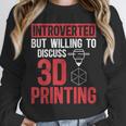3D Printer Introvert 3D Printing Unisex Sweatshirt 3D Printer Introvert 3D Printing Unisex Sweatshirt