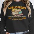 Abibliophobia Perfect For Young Book Lover Bookworm Reader Unisex Sweatshirt